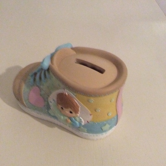 Precious Moments Baby Shoe Bank - Picture 4 of 8